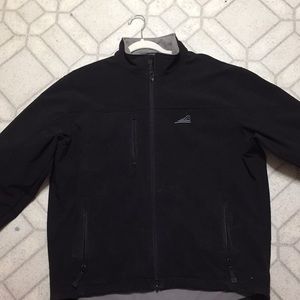 Black shell jacket